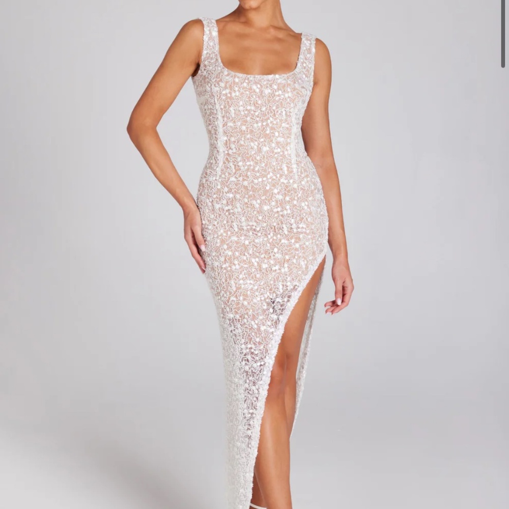 Nadine merabi Louisa dress size s/m (6)